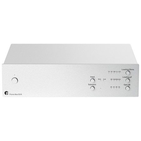 Pro-Ject Phono Box S3 B Silver - Stadio Phono MM/MC
