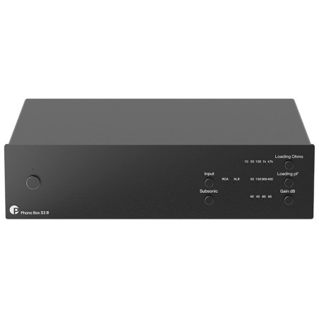 Pro-Ject Phono Box S3 B Nero - Stadio Phono MM/MC