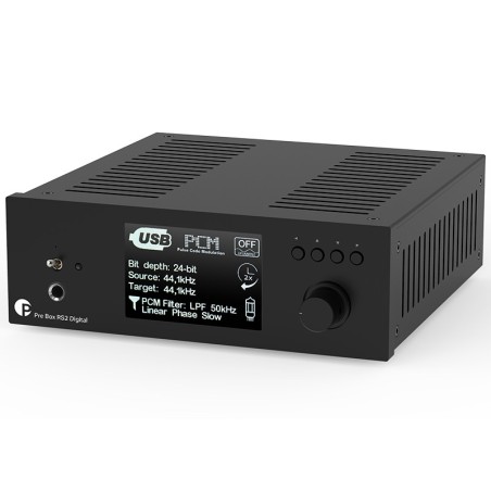 Pro-Ject PRE BOX RS2 DIGITAL Nero - Preamplificatore/DAC