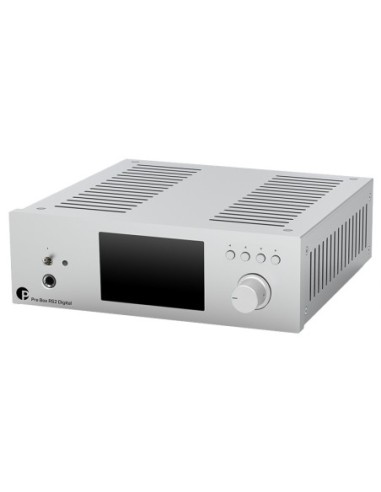 Pro-ject pre box rs2 digital silver - preamplificatore convertitore d/a