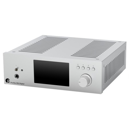 Pro-ject pre box rs2 digital silver - preamplificatore convertitore d/a