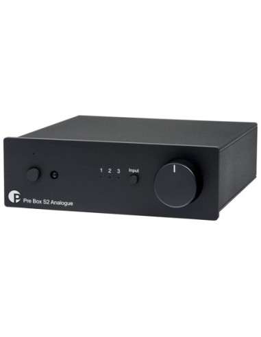 Pro-Ject PRE BOX S2 ANALOGUE Nero - Preamplificatore stereo