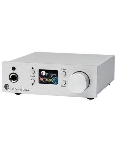 Pro-ject pre box s2 digital silver - preamplificatori cuffia