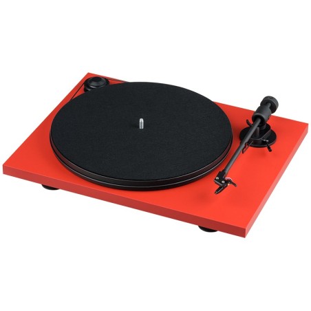 Pro-Ject PRIMARY E PHONO Rosso - Giradischi Trazione a cinghia