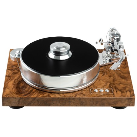 Pro-Ject Signature 10 Walnut Burl Satin - Giradischi Trazione a cinghia Pro-Ject Signature 10 Walnut Burl Satin - Giradischi Trazione a cinghia