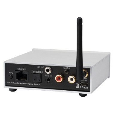 Pro-ject stream box s2 silver - music player streamer di rete