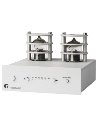 Pro-ject tube box s2 silver - stadio fono mm/mc