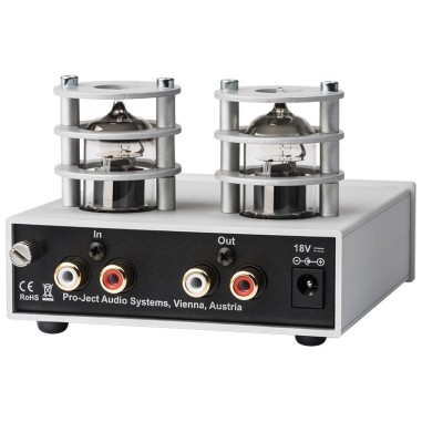 Pro-ject tube box s2 silver - stadio fono mm/mc