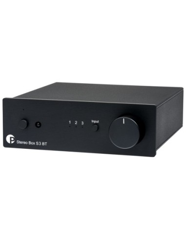 Pro-Ject STEREO BOX S3 BT Nero - Amplificatore integrato stereo