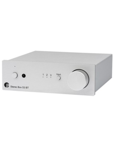 Pro-Ject STEREO BOX S3 BT Silver - Amplificatore integrato stereo