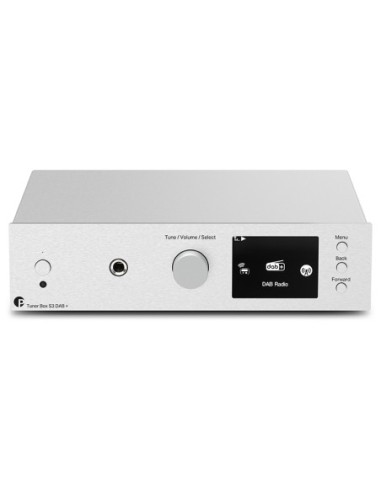 Pro-Ject TUNER BOX S3 DAB+ Silver - Sintonizzatore DAB/DAB+/FM