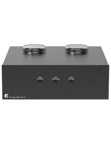 Pro-Ject MC STEP UP BOX DS3 B Nero - Trasformatore Step-up per testine MC