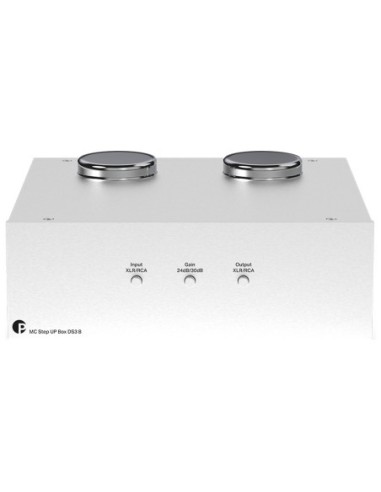 Pro-Ject MC STEP UP BOX DS3 B Silver - Trasformatore Step-up per testine MC