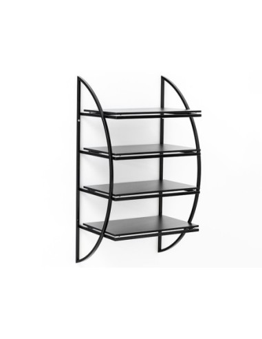 Pro-Ject WMI RACK 5/4 Nero - Rack HiFi da parete a 4 ripiani