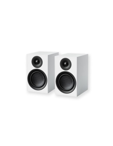 Pro-Ject Speaker Box 5 E Carbon Bianco - Coppia diffusori da libreria