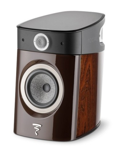 Focal SOPRA N° 1 makassar con parte superiore nera - Coppia diffusori da scaffale a 2 vie