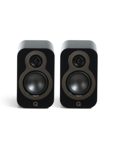Q Acoustics Q 3010C nero satin - Coppia diffusori da stand