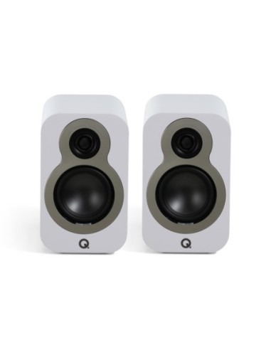 Q Acoustics Q 3010C bianco satin - Coppia diffusori da stand