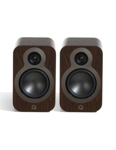 Q Acoustics Q 3020C claro walnut chiaro - Coppia diffusori da stand