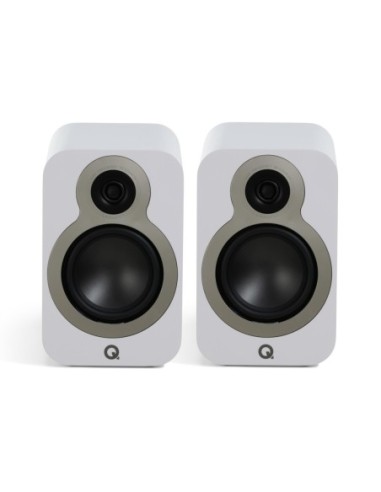 Q Acoustics Q 3020C bianco satin - Coppia diffusori da stand