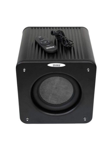 Velodyne MICROVEE X alluminio nero gloss - Subwoofer attivo con woofer da 6,5"