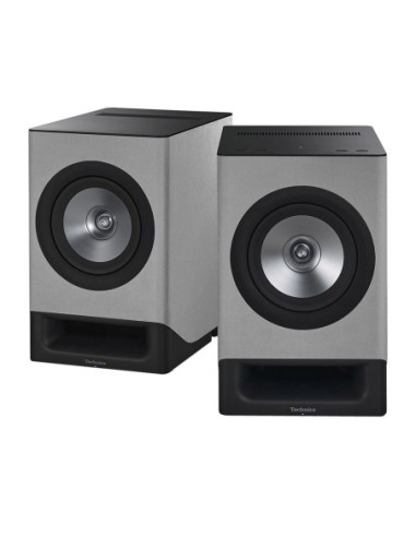 TECHNICS SC-CX700 SILKY GREY - Coppia diffusori amplificati da supporto Premium Class
