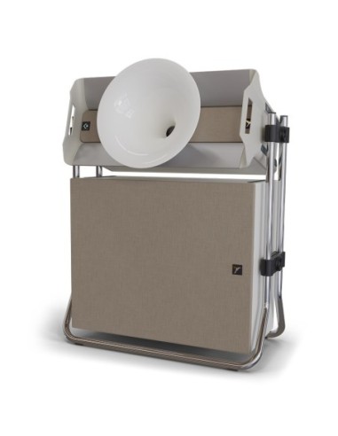 AVANTGARDE COLIBRI NEST COMBI SUB & SATELLITE CHROME - Coppia stand