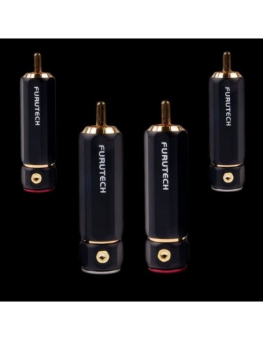 FURUTECH FP-110 (G) - Connettori RCA maschio (set da 4 pezzi)