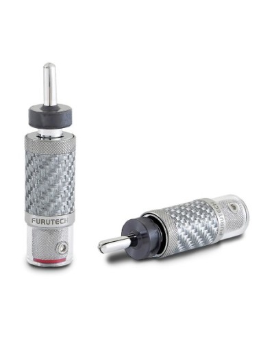 FURUTECH CF-202 NCF PLUS (R) BANANA - Terminazioni a banana per cavi di potenza