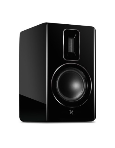 QUAD REVELA 1 PIANO BLACK - Coppia diffusori da supporto