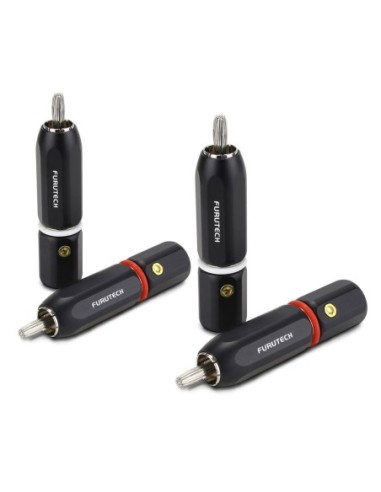 FURUTECH FP-120 (R) - Connettori spine RCA 4 pezzi