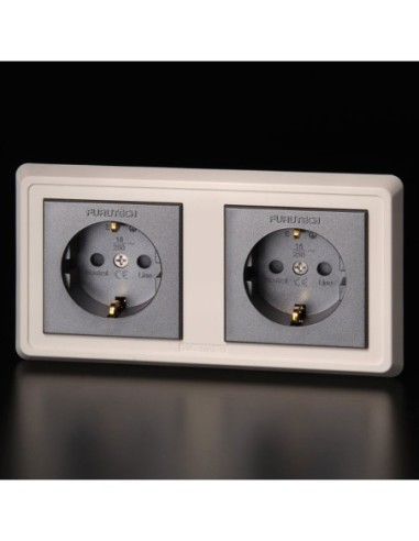 FURUTECH FP-SWS-D (G) - Doppia presa Schuko