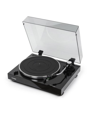 THORENS TD 204 BLACK HIGH GLOSS - Giradischi manuale