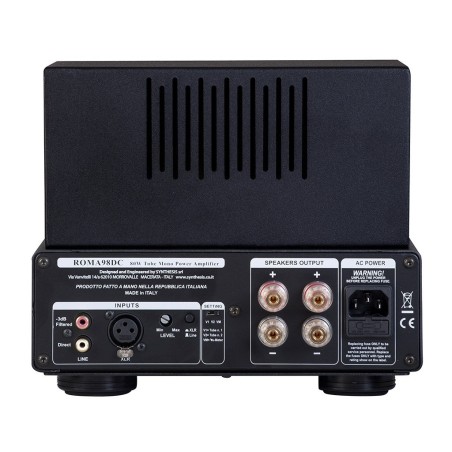 SYNTHESIS ROMA 98DC ALUMINUM SILVER - Amplificatore finale di potenza