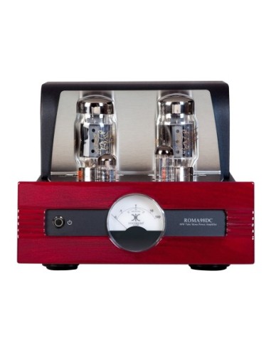 SYNTHESIS ROMA 98DC RED LACQUER WOOD - Amplificatore finale di potenza