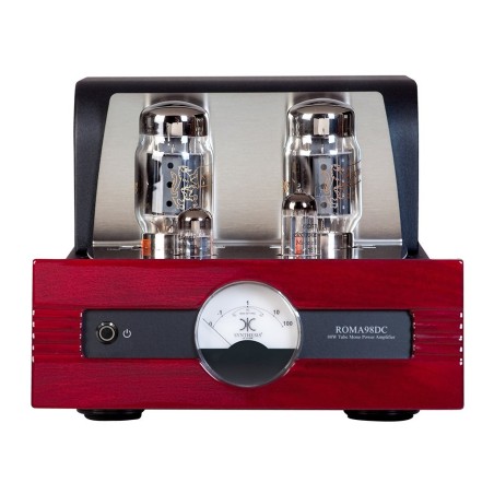 SYNTHESIS ROMA 98DC RED LACQUER WOOD - Amplificatore finale di potenza