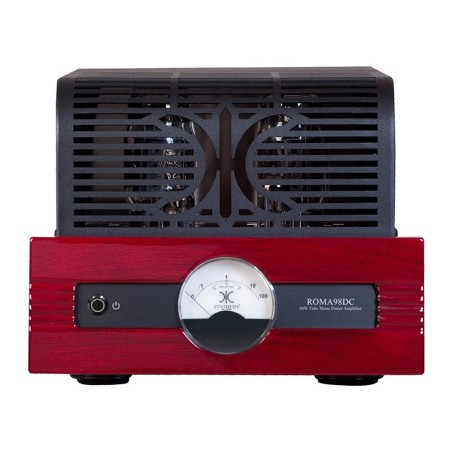 SYNTHESIS ROMA 98DC RED LACQUER WOOD - Amplificatore finale di potenza
