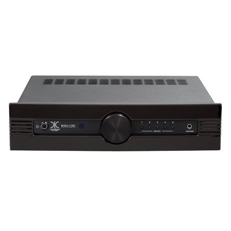 SYNTHESIS ROMA 117DC PIANO BLACK LACQUER WOOD - Preamplificatore stereofonico valvolare