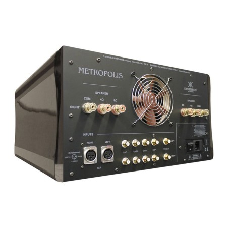 Synthesis metropolis nyc175i wood - amplificatore integrato stereofonico