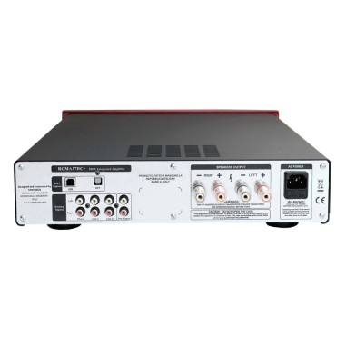 Synthesis roma 37dc+ wood - amplificatore integrato stereofonico