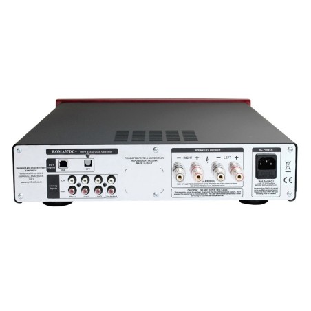 Synthesis roma 37dc+ wood - amplificatore integrato stereofonico