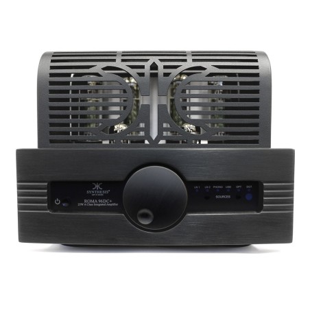 Synthesis roma 96dc+ al black - amplificatore integrato stereofonico