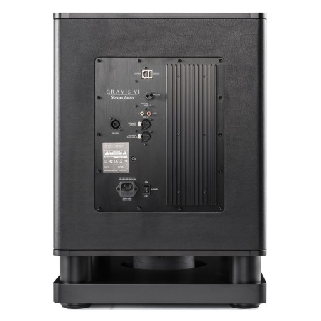 Sonus faber gravis vi piano black - subwoofer attivo