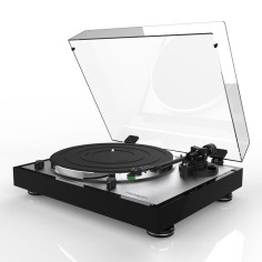 Thorens td 402 dd high gloss black - giradischi con motore a trazione diretta