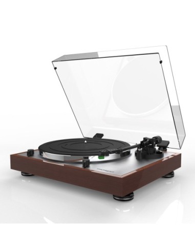 Thorens td 402 dd high gloss walnut - giradischi con motore a trazione diretta