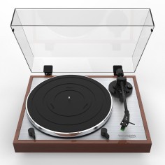Thorens td 402 dd high gloss walnut - giradischi con motore a trazione diretta 2