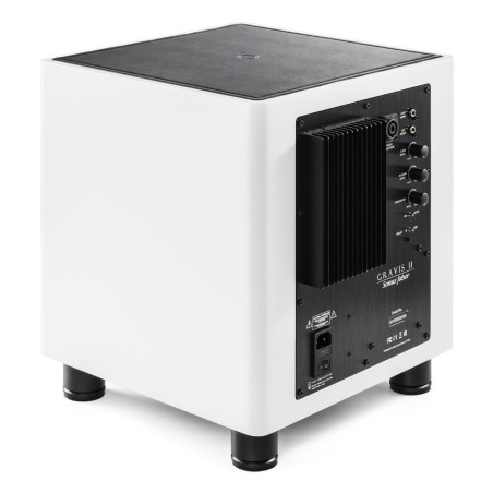 Sonus faber gravis ii matte white - subwoofer attivo bass reflex
