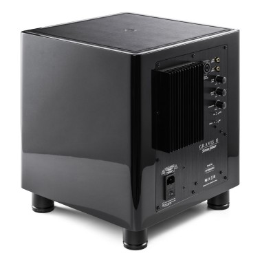 Sonus faber gravis ii piano black - subwoofer attivo bass reflex