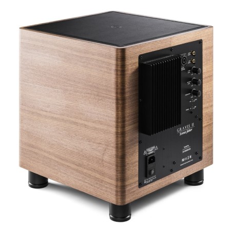 Sonus faber gravis ii wood - subwoofer attivo bass reflex