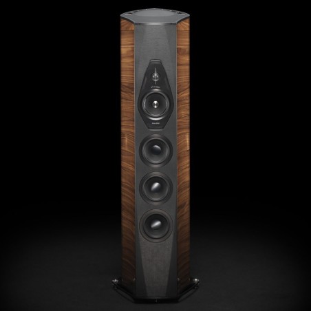 Sonus faber lilium walnut - coppia diffusori da pavimento